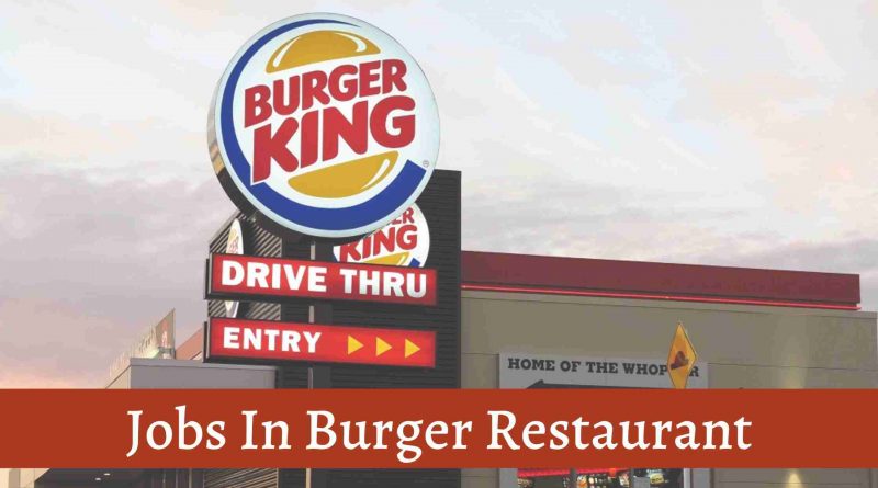 Jobs In Burger Restaurant New Zealand