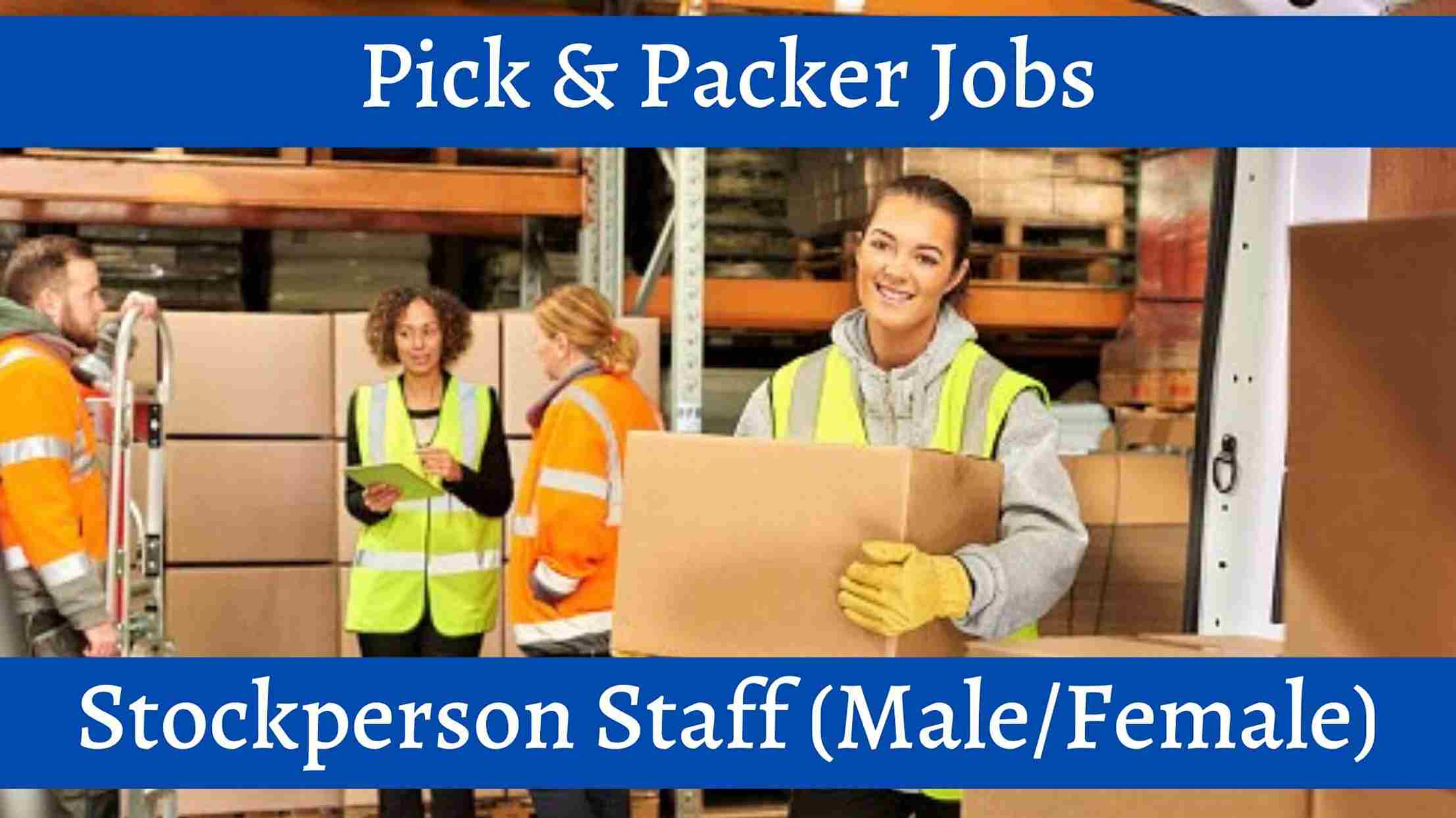 Stockperson Jobs, Pick and packer jobs in New Zealand