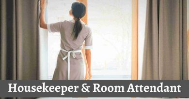 housekeeper and room attendant jobs in new zealand