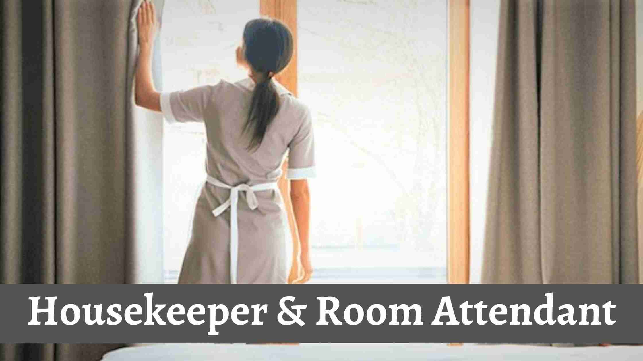 housekeeper and room attendant jobs in new zealand